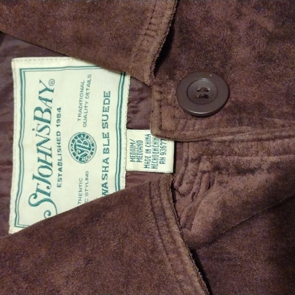 Ladies suede jacket - Picture 2 of 3